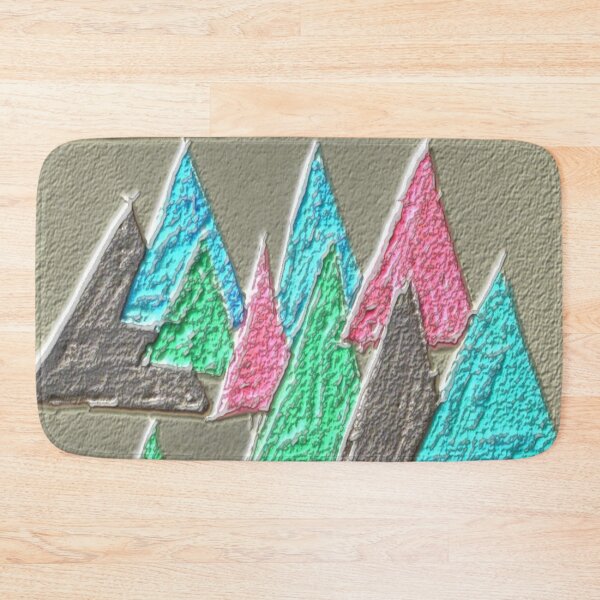 Item preview, triangular hsl alpha abstract colorful geometric design designed and sold by SmashingDeals.