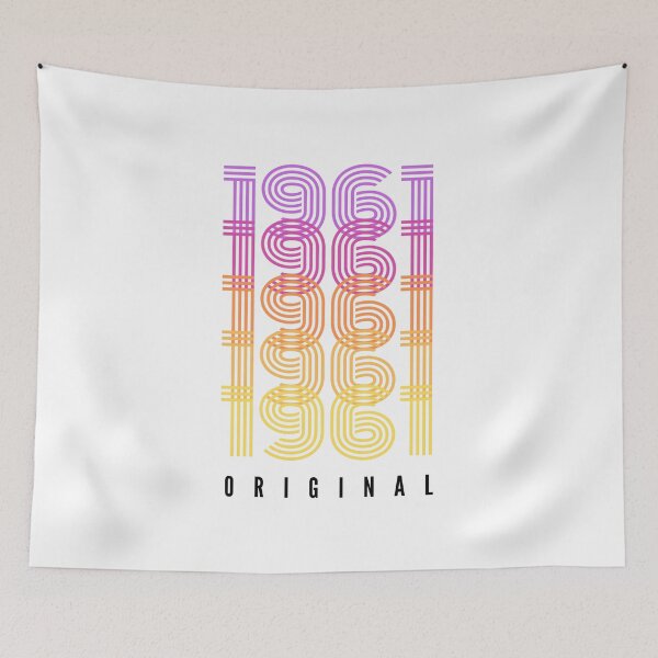 Item preview, Vintage 1961 Original – Born in 1961 Birthday Gift – Classic 1961 Limited Edition designed and sold by DesignByLeo.