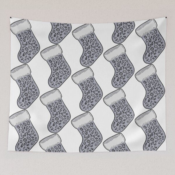 Item preview, Snow Lepoard Stocking designed and sold by Scythe37.