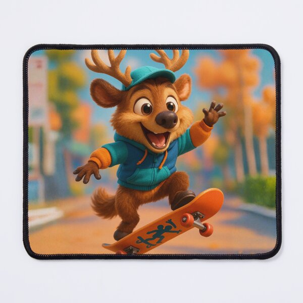 Item preview, Skater Elk designed and sold by Sillytoe.