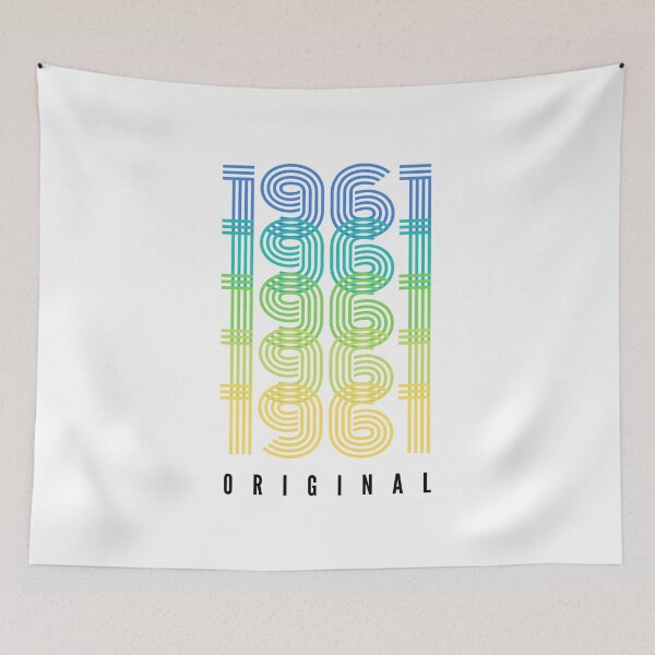 Item preview, Vintage 1961 Original – Born in 1961 Birthday Gift – Classic 1961 Limited Edition designed and sold by DesignByLeo.