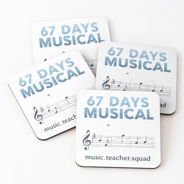Item preview, 67 Days More Musical T-Shirt | Funny Music Teacher Squad | School Milestone Tee designed and sold by GAIDREDA.