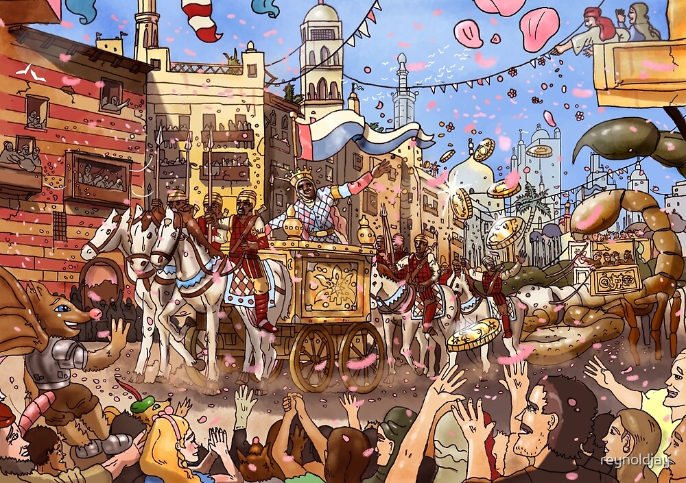 Mansa Musa Enters Mecca Mansa Musa Enters Mecca