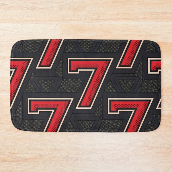 Item preview, 777 black and red lucky numbers  designed and sold by Lucky 777.