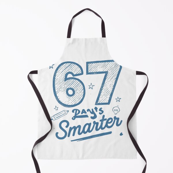 Item preview, 67 Days Smarter T-Shirt | 67th Day of School | Funny Student Teacher Milestone Tee designed and sold by GAIDREDA.