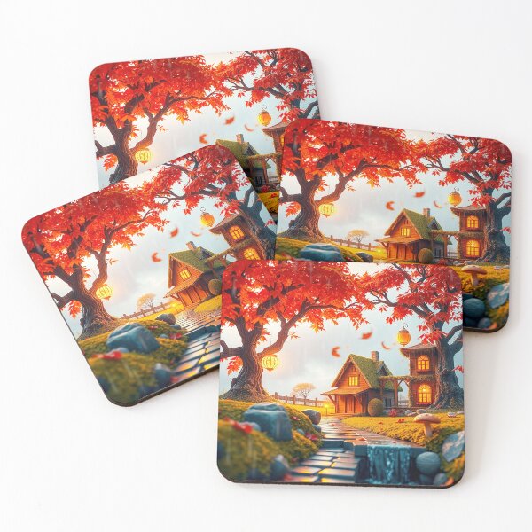 Item preview, Little House in Redfall designed and sold by ArtfullMinds.