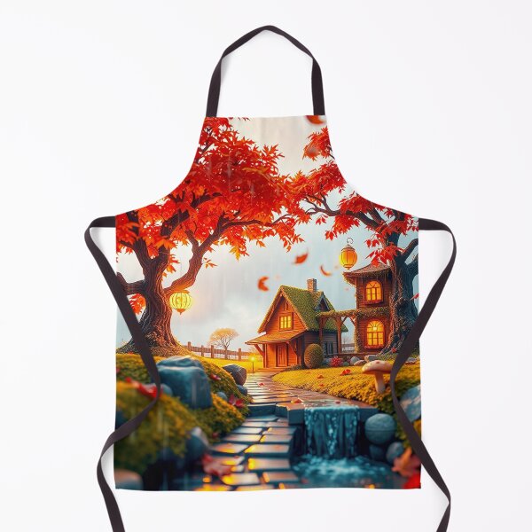 Item preview, Little House in Redfall designed and sold by ArtfullMinds.