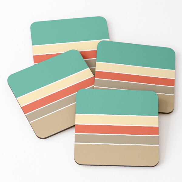 Item preview, Italian Mediterranean 70s Vintage Retro Stripes designed and sold by Deutschic.