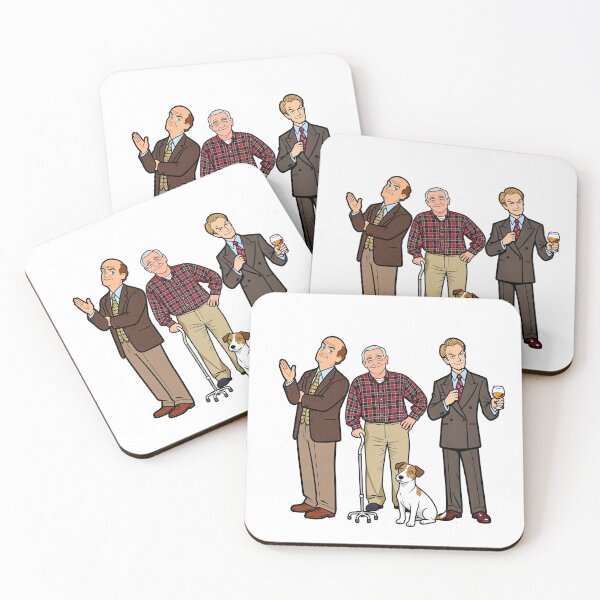 Item preview, I'M LISTENING.. High Brow Seattle Cuties - The Family Crane  designed and sold by CleverCulture.