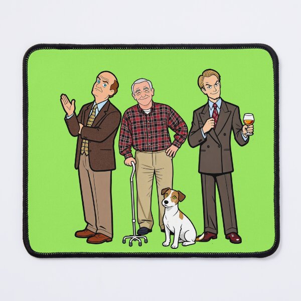 Item preview, I'M LISTENING.. High Brow Seattle Cuties - The Family Crane designed and sold by CleverCulture.