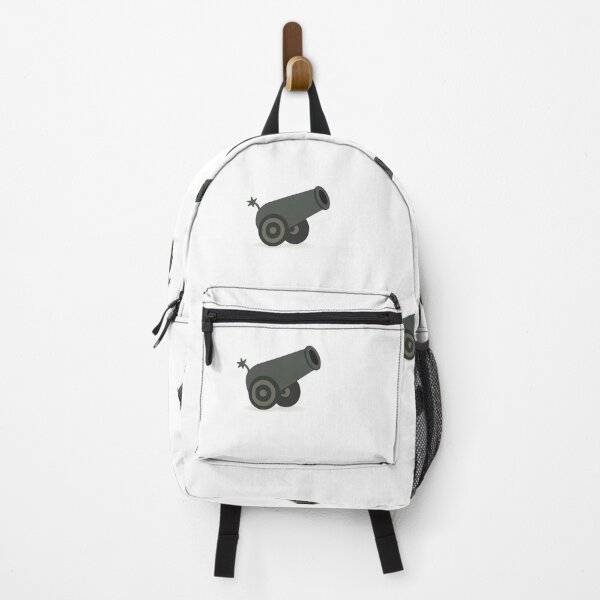 Item preview, Minimalist Cannon Icon – Flat Retro Style designed and sold by Byarasstudio.