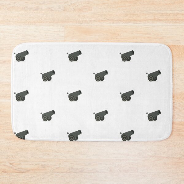 Item preview, Minimalist Cannon Icon – Flat Retro Style designed and sold by Byarasstudio.