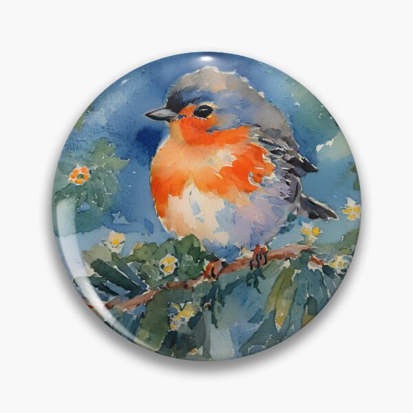 Item preview, Robin bird in winter designed and sold by sid1802.