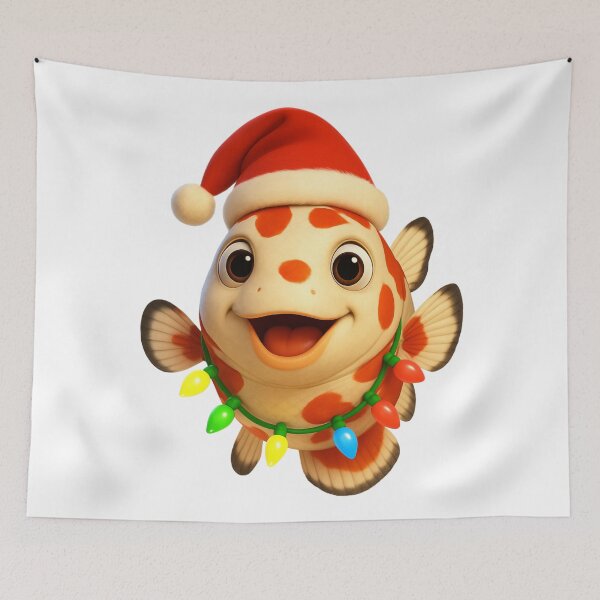 Item preview, Christmas Koi Fish designed and sold by Sillytoe.