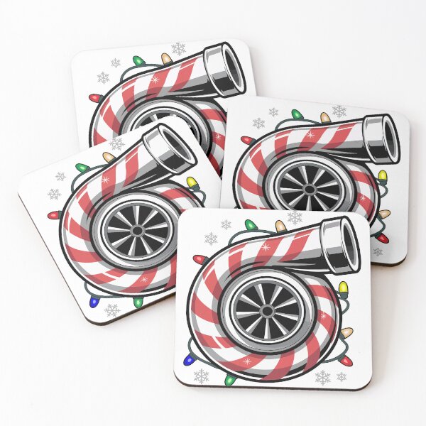 Item preview, Candy Cane Turbo – Boosted Christmas Car Design designed and sold by Vroomium.