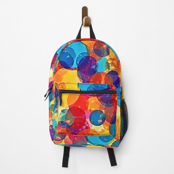 Item preview, Overlapping Circles Color Chaos Art designed and sold by Health And Fitness Posts e-Store.