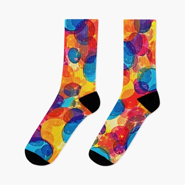 Item preview, Overlapping Circles Color Chaos Art designed and sold by Health And Fitness Posts e-Store.