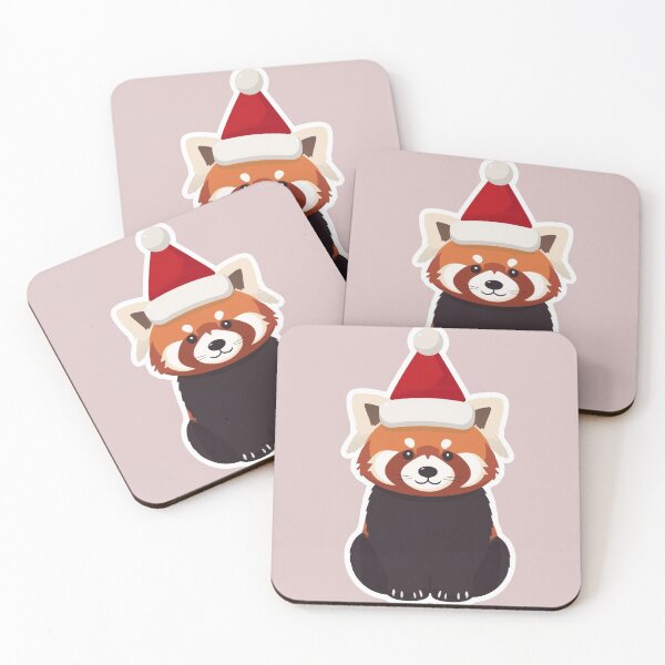 Item preview, Cute Christmas Red Panda – Festive Holiday Animal Illustration designed and sold by TokyoView.