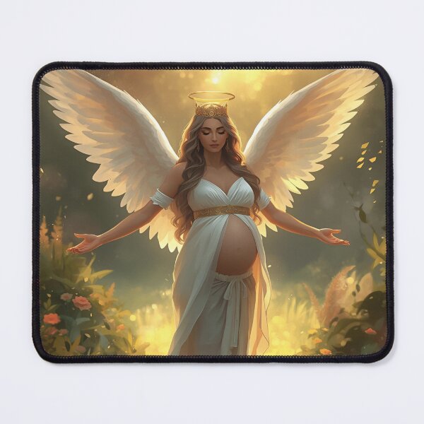 Item preview, angel of labour designed and sold by Cushion-Crafts.
