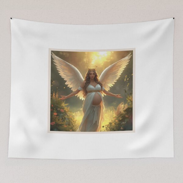 Item preview, angel of labour designed and sold by Cushion-Crafts.