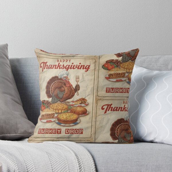Item preview, Happy Thanksgiving Turkey Poster Design designed and sold by phiawdesign9.