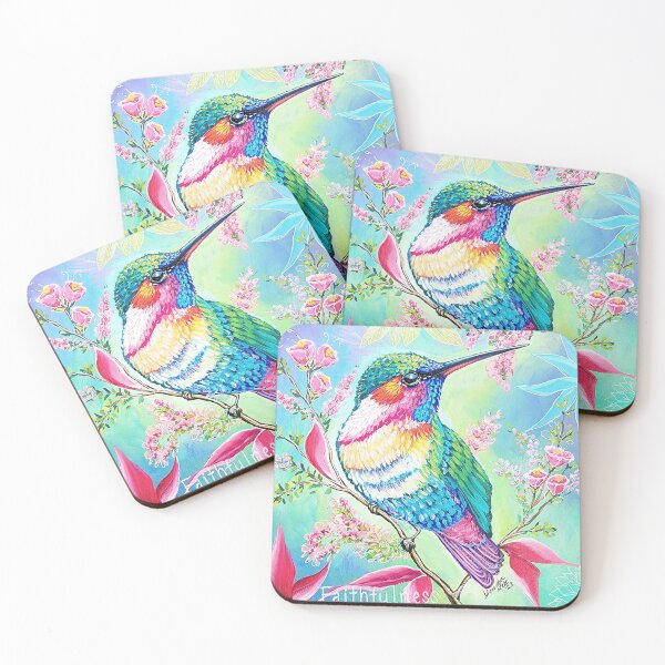 Item preview, Colorful Hummingbird designed and sold by Sandra Lett.