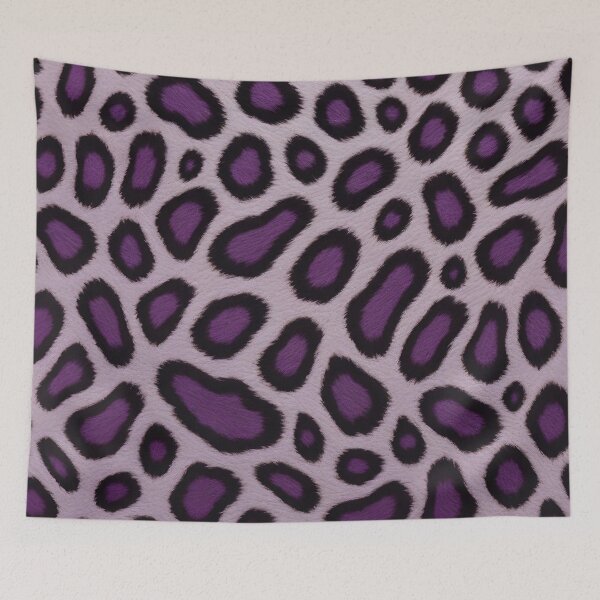 Item preview, Purple Pink Faux Fur Leopard Luxury Trendy Collection designed and sold by TrendyDesigne412.