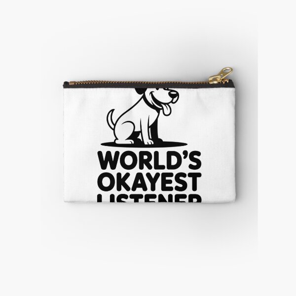 Item preview, World’s Okayest Listener designed and sold by theartfulaspie.