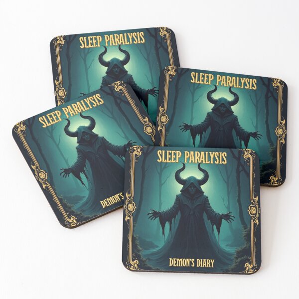 Item preview, Sleep Paralysis Demon's Diary | Dark Horror Humor Gothic Journal Gift designed and sold by Antik by Schulz.