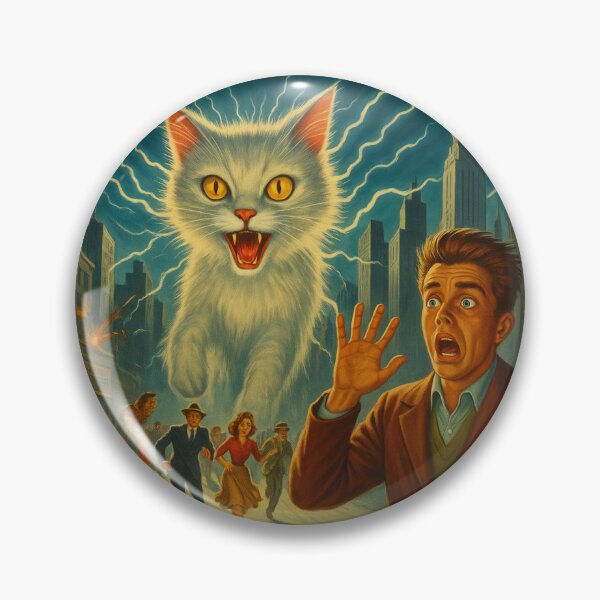 Item preview, Atomic Feline Strikes designed and sold by Cats and Other Things.