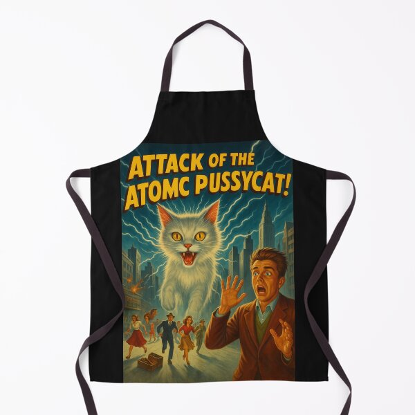 Item preview, Atomic Feline Strikes designed and sold by Cats and Other Things.