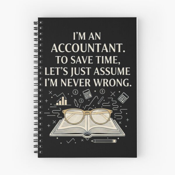 Item preview, Confident Accountant Quote – Funny Finance Humor designed and sold by VibeNationArt.