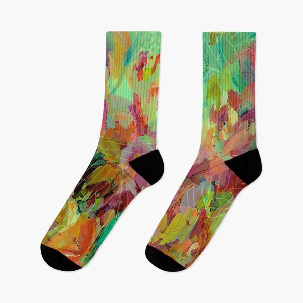 Item preview, Flowers in the Garden Abstract designed and sold by ViaARTfactory.
