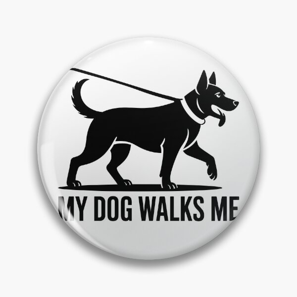 Item preview, My Dog Walks Me designed and sold by theartfulaspie.