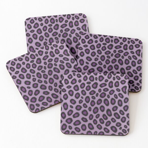 Item preview, Luxury Purple Pink Faux Fur Leopard Trendy Collection designed and sold by TrendyDesigne412.