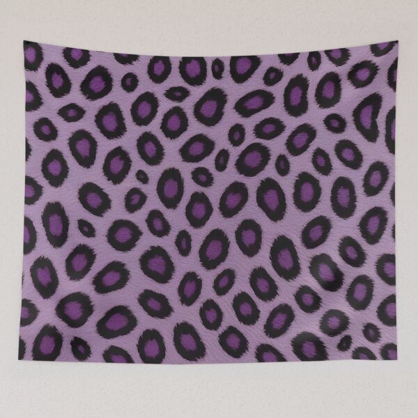 Item preview, Luxury Purple Pink Faux Fur Leopard Trendy Collection designed and sold by TrendyDesigne412.