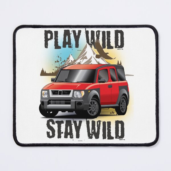 Item preview, Stay Wild Element - Rally Red designed and sold by ArtWithImpact.