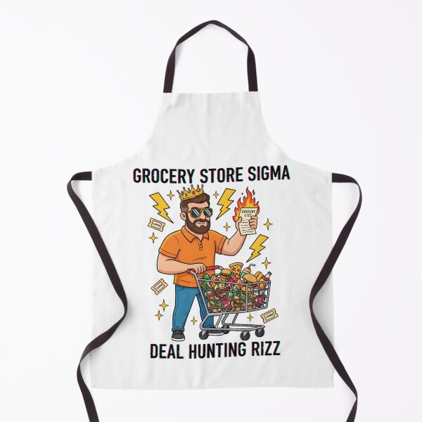 Item preview, Grocery Sigma Rizz: Winning Shopping Art designed and sold by AnnDesignStudio.