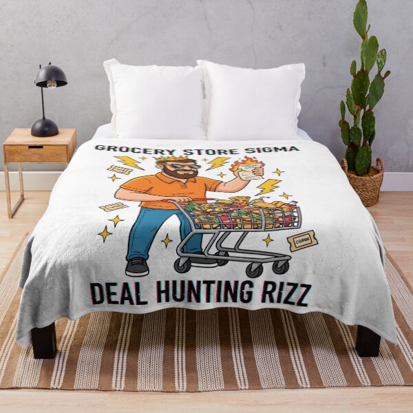 Item preview, Grocery Sigma Rizz: Winning Shopping Art designed and sold by AnnDesignStudio.