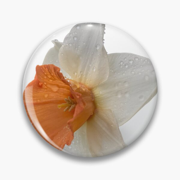Item preview, Orange Daffodil Macro – Flora Macro Collection designed and sold by TsvietkovaArt.
