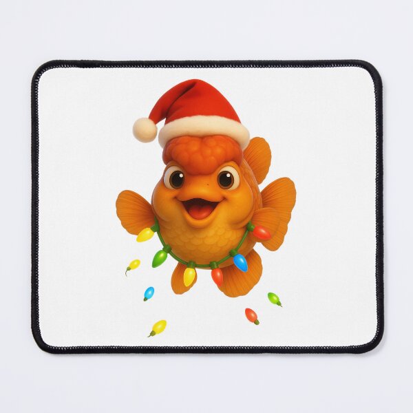 Item preview, Christmas Oranda Goldfish designed and sold by Sillytoe.