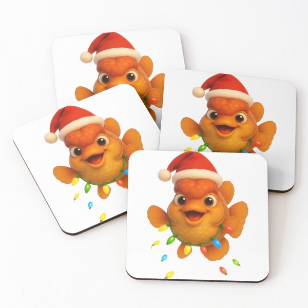 Item preview, Christmas Oranda Goldfish designed and sold by Sillytoe.