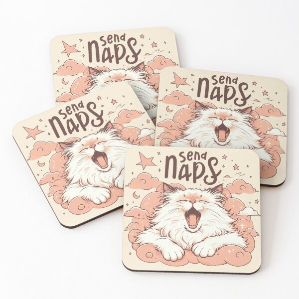 Item preview, Send Naps Sleepy Cat designed and sold by MiLaKK.