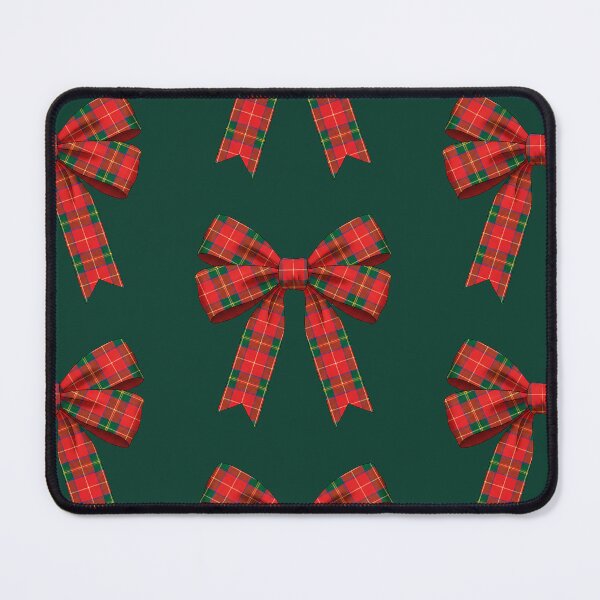 Item preview, Classic Tartan Christmas Bow – Elegant Holiday Gift Wrap Design designed and sold by Iras-Art-Corner.