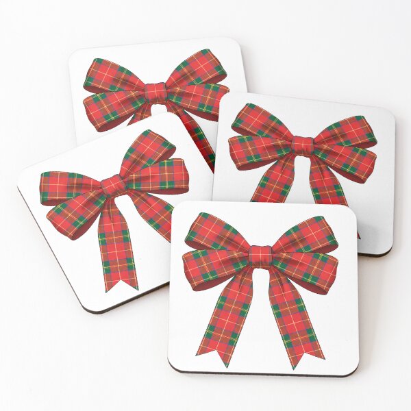 Item preview, Classic Tartan Christmas Bow – Elegant Holiday Gift Wrap Design designed and sold by Iras-Art-Corner.
