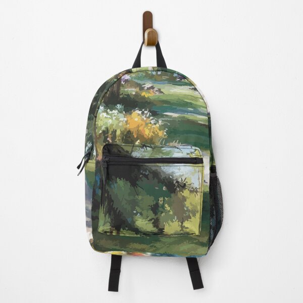 Item preview, Saskatoon Forestry Farm Park | Garden Path & Trees Art Print designed and sold by TuncGK.