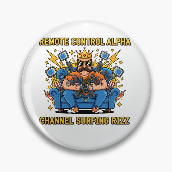 Item preview, Remote Control Alpha: Channel Surfing King designed and sold by AnnDesignStudio.