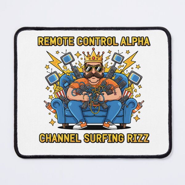 Item preview, Remote Control Alpha: Channel Surfing King designed and sold by AnnDesignStudio.