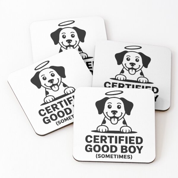 Item preview, Certified Good Boy (Sometimes) designed and sold by theartfulaspie.