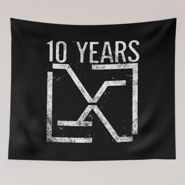 Item preview, Snowy Mountain 10 Years Band Observatory Overlooking designed and sold by Patsummit.